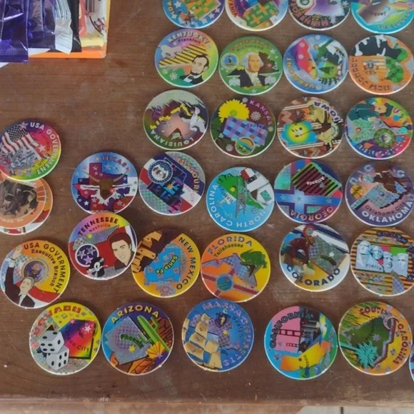 Colorful Pogs Collection - Picture 3 of 4